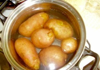 чистка желчного картофелем